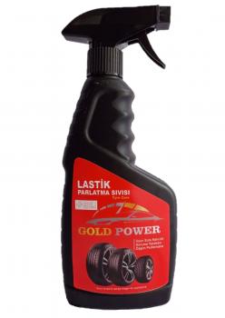 Gold Power Lastik Parlatma  Sıvısı 500 ML