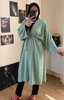 Yeşil Bayan Kimono cc009